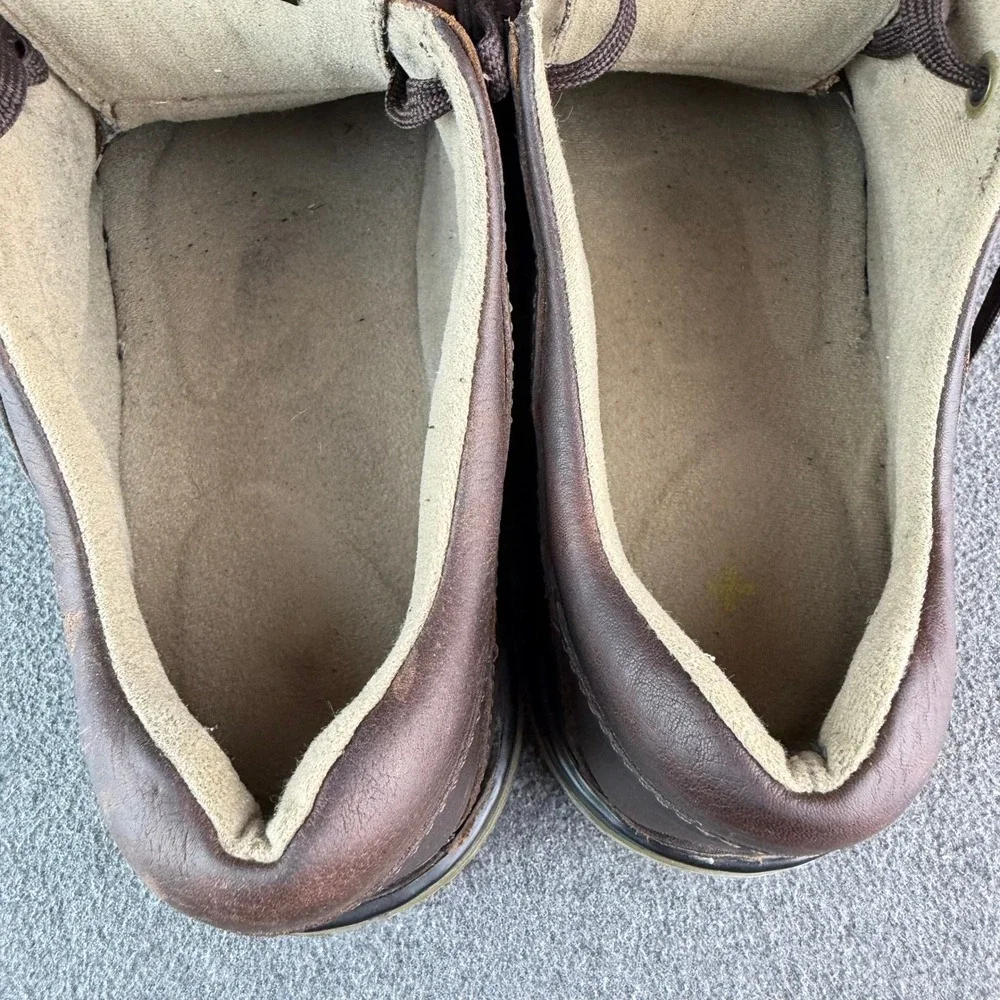 Dr. Martens Mens 12 Brown Leather‎ Oxford Shoes Lace Up Low Top Casual